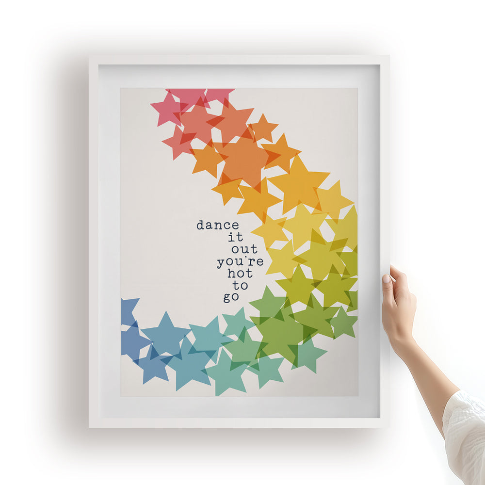 HOT TO GO! | Chappell Roan - Song Lyrics Art Print