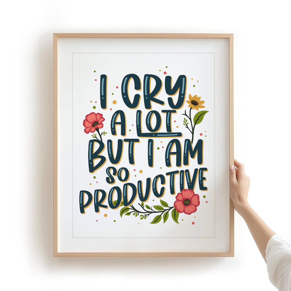Taylor Swift | I Can Do It With A Broken Heart - Song Lyrics Wall Art Print