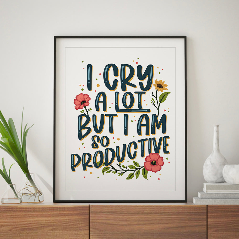 Taylor Swift | I Can Do It With A Broken Heart - Song Lyrics Wall Art Print
