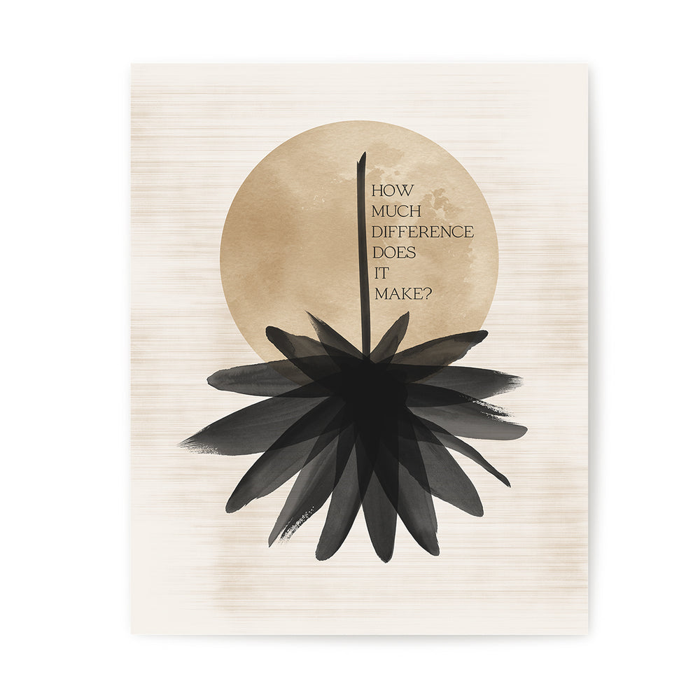 Indifference | Pearl Jam - Song Lyrics Wall Art Print