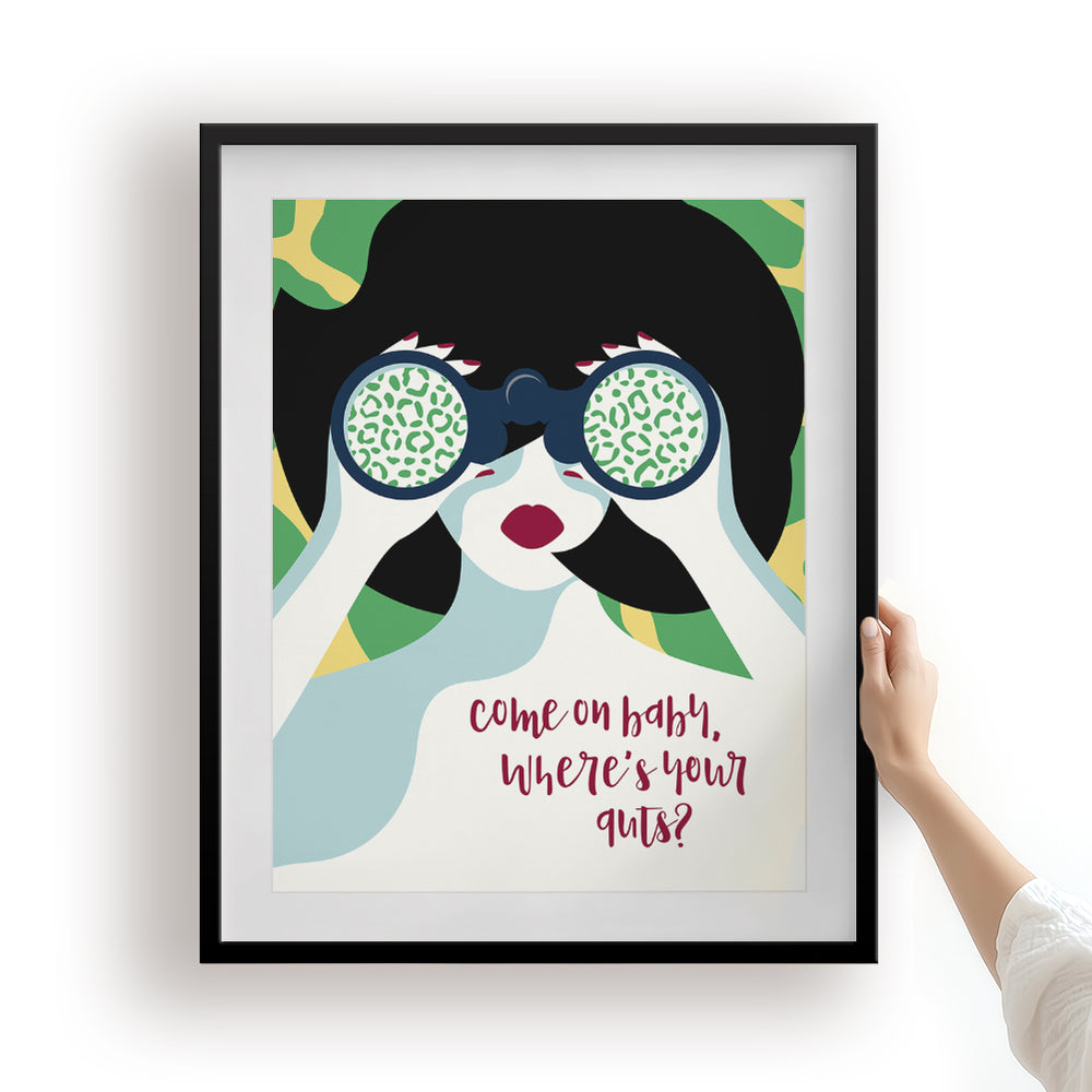 Jungle Love | Morris Day And The Time - Song Lyrics Art Print