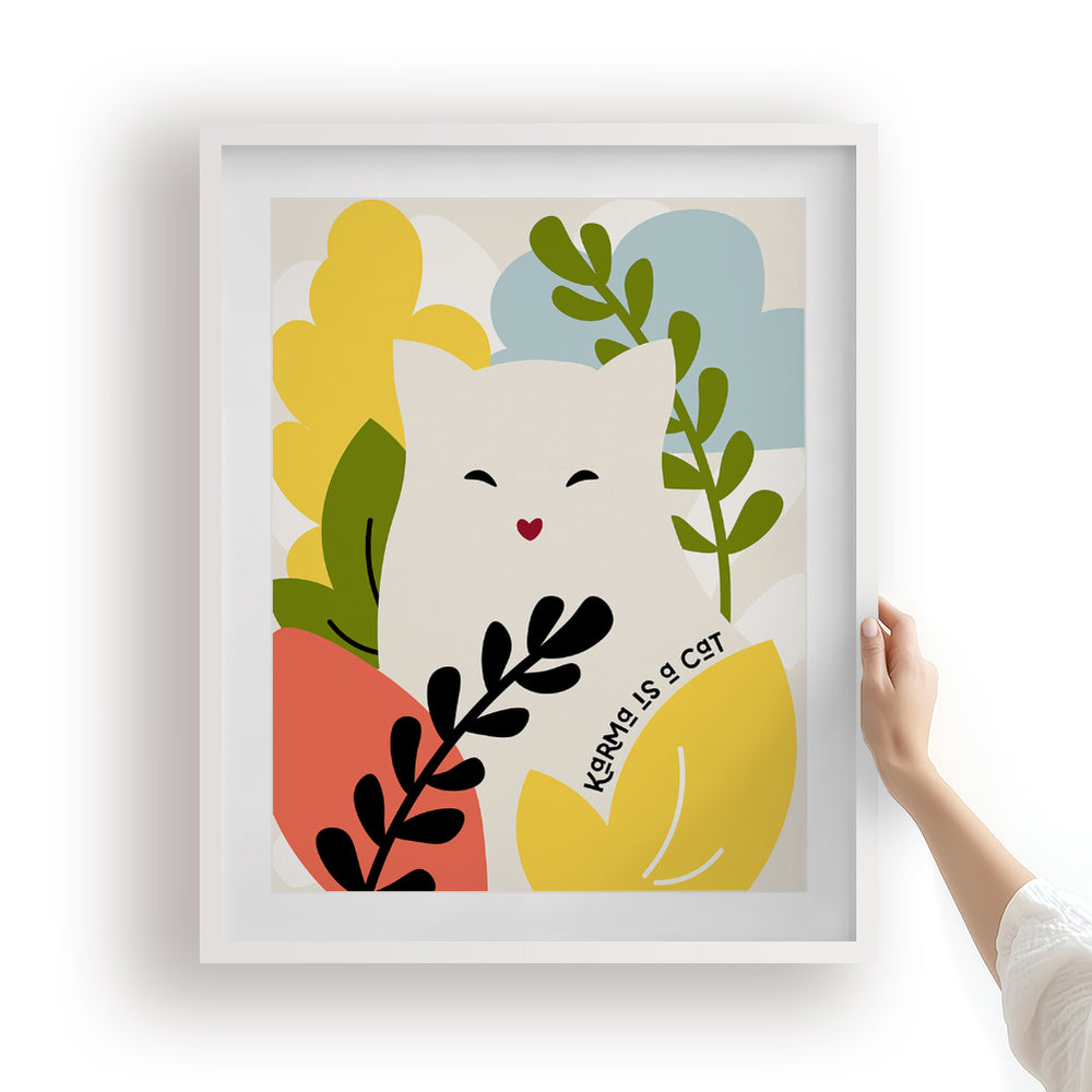 Karma | Taylor Swift - Song Lyrics Wall Art Print