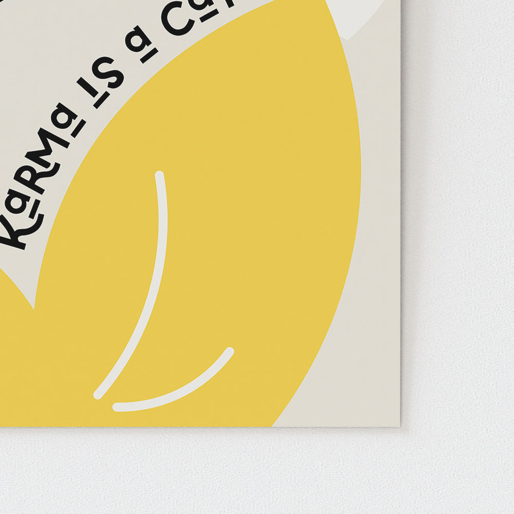 Karma | Taylor Swift - Song Lyrics Wall Art Print