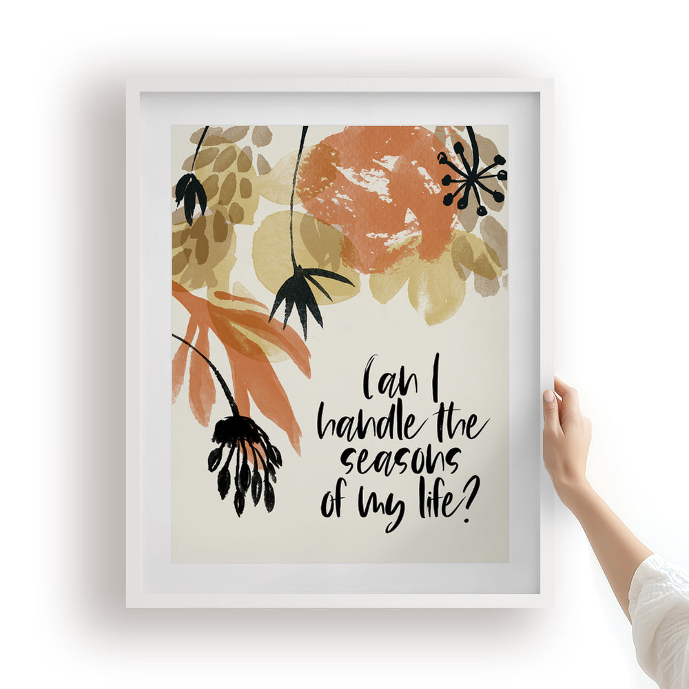 Fleetwood Mac | Landslide - Song Lyrics Wall Art Print