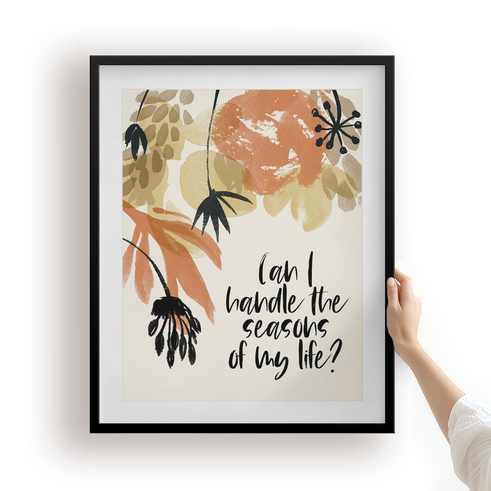 Fleetwood Mac | Landslide - Song Lyrics Wall Art Print