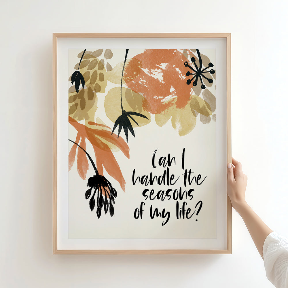 Fleetwood Mac | Landslide - Song Lyrics Wall Art Print