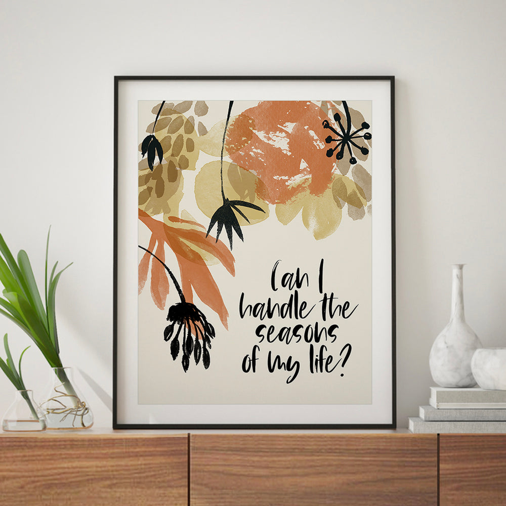 Fleetwood Mac | Landslide - Song Lyrics Wall Art Print