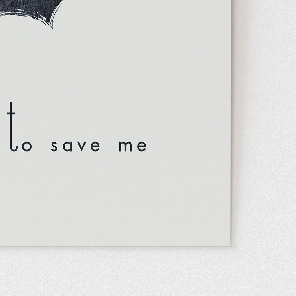 Learn To Fly | Foo Fighters - Song Lyrics Art Print