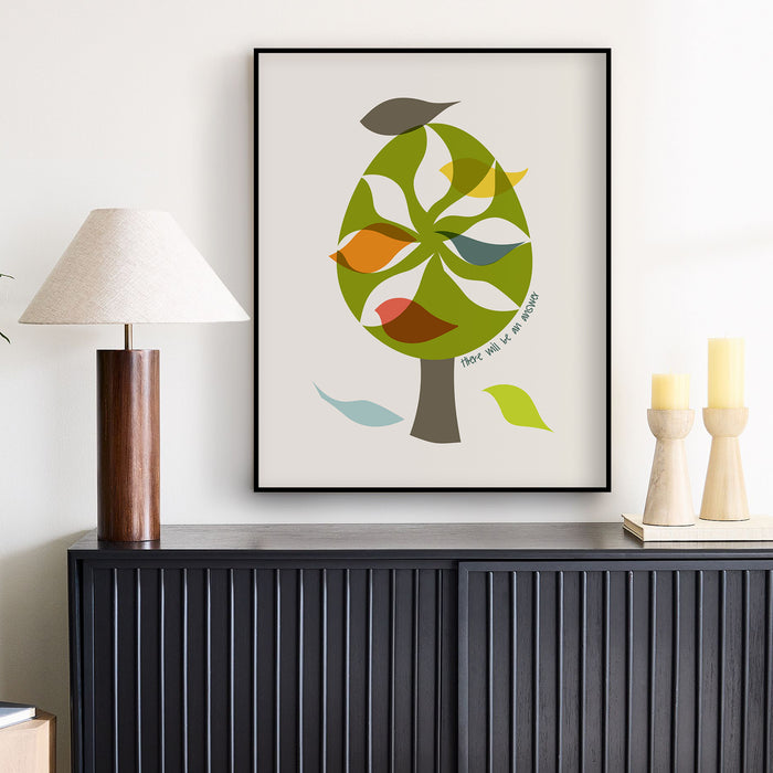 mid-century modern music posters