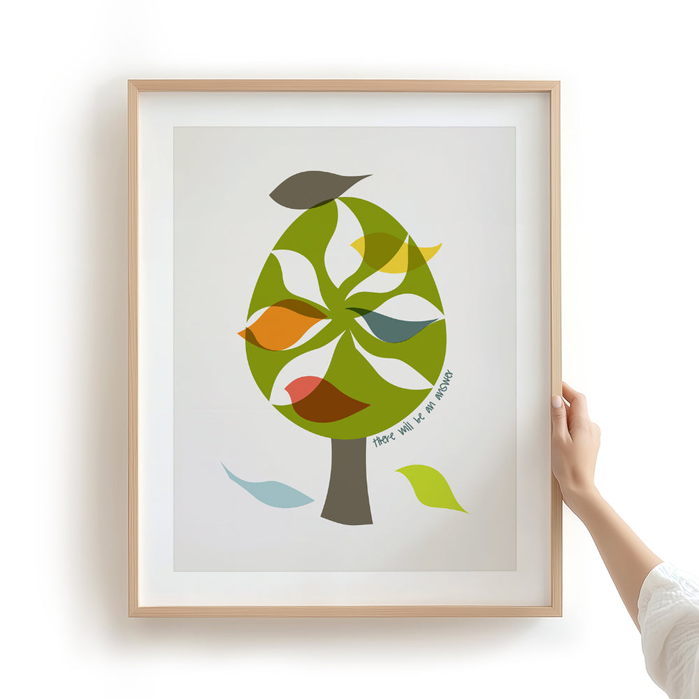 Let It Be | The Beatles - Song Lyrics Art Print Music Poster