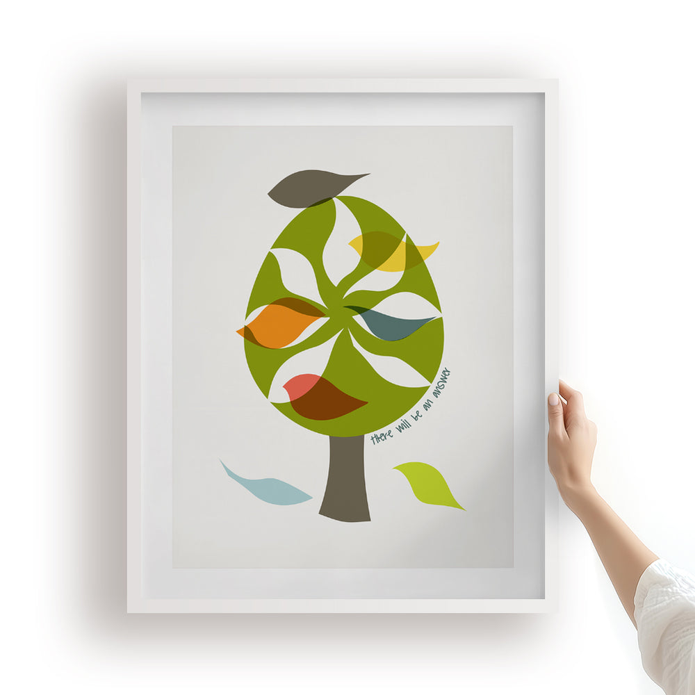 Let It Be | The Beatles - Song Lyrics Art Print Music Poster