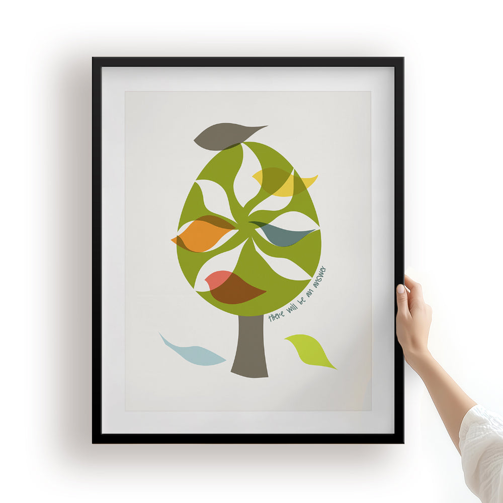Let It Be | The Beatles - Song Lyrics Art Print Music Poster