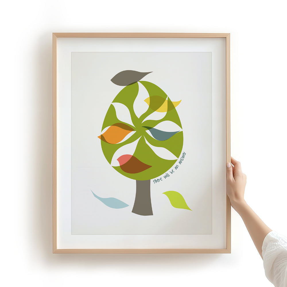 Let It Be | The Beatles - Song Lyrics Art Print Music Poster