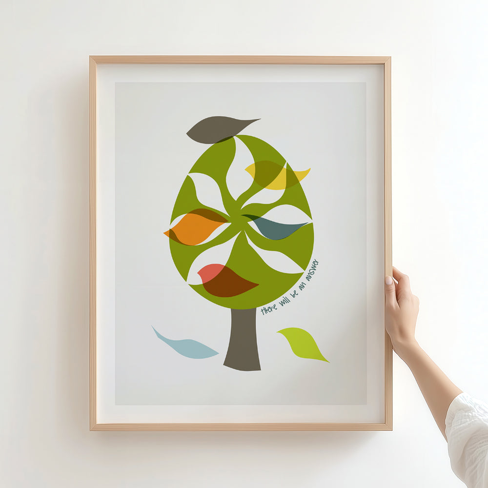 Let It Be | The Beatles - Song Lyrics Art Print Music Poster