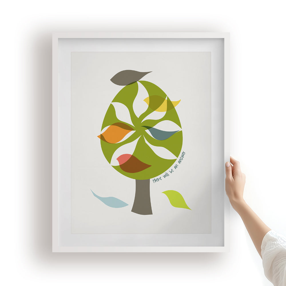 Let It Be | The Beatles - Song Lyrics Art Print Music Poster