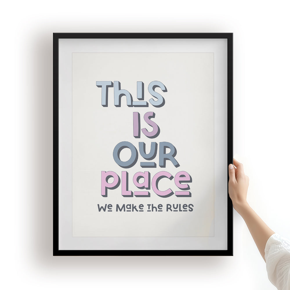 Lover | Taylor Swift - Song Lyrics Art Print