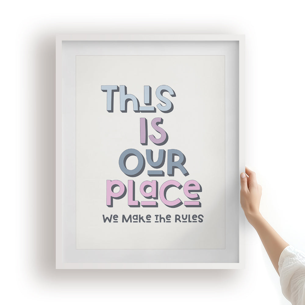 Lover | Taylor Swift - Song Lyrics Art Print