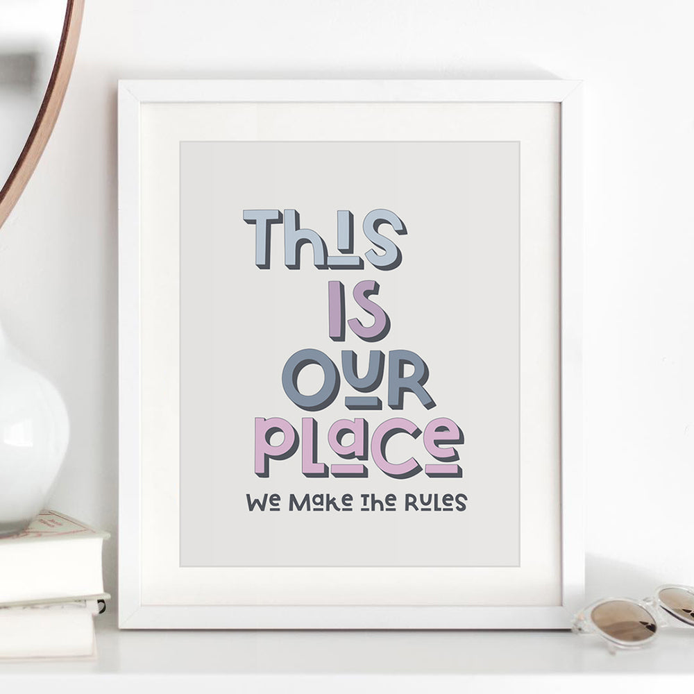 Lover | Taylor Swift - Song Lyrics Art Print