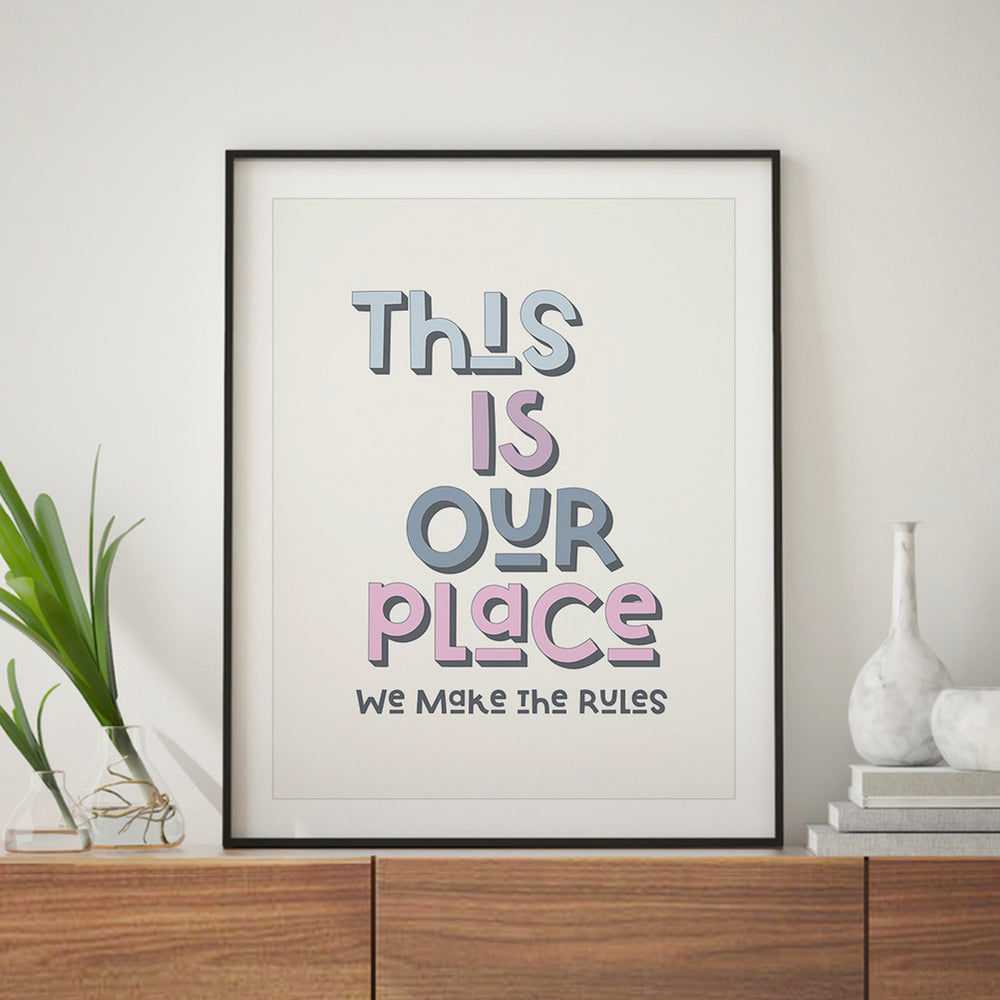 Lover | Taylor Swift - Song Lyrics Art Print