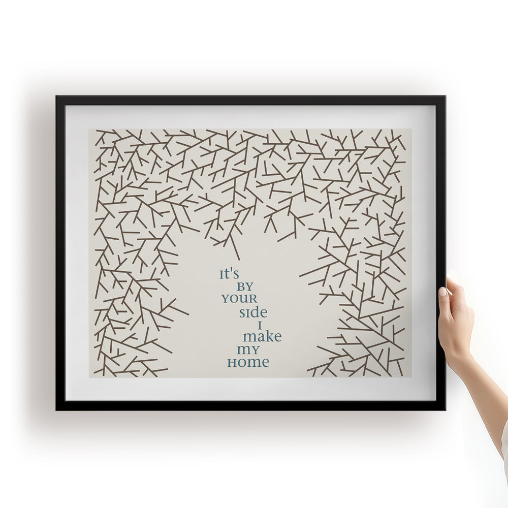 Loving Wings | Dave Matthews Band- Song Lyrics Art Print