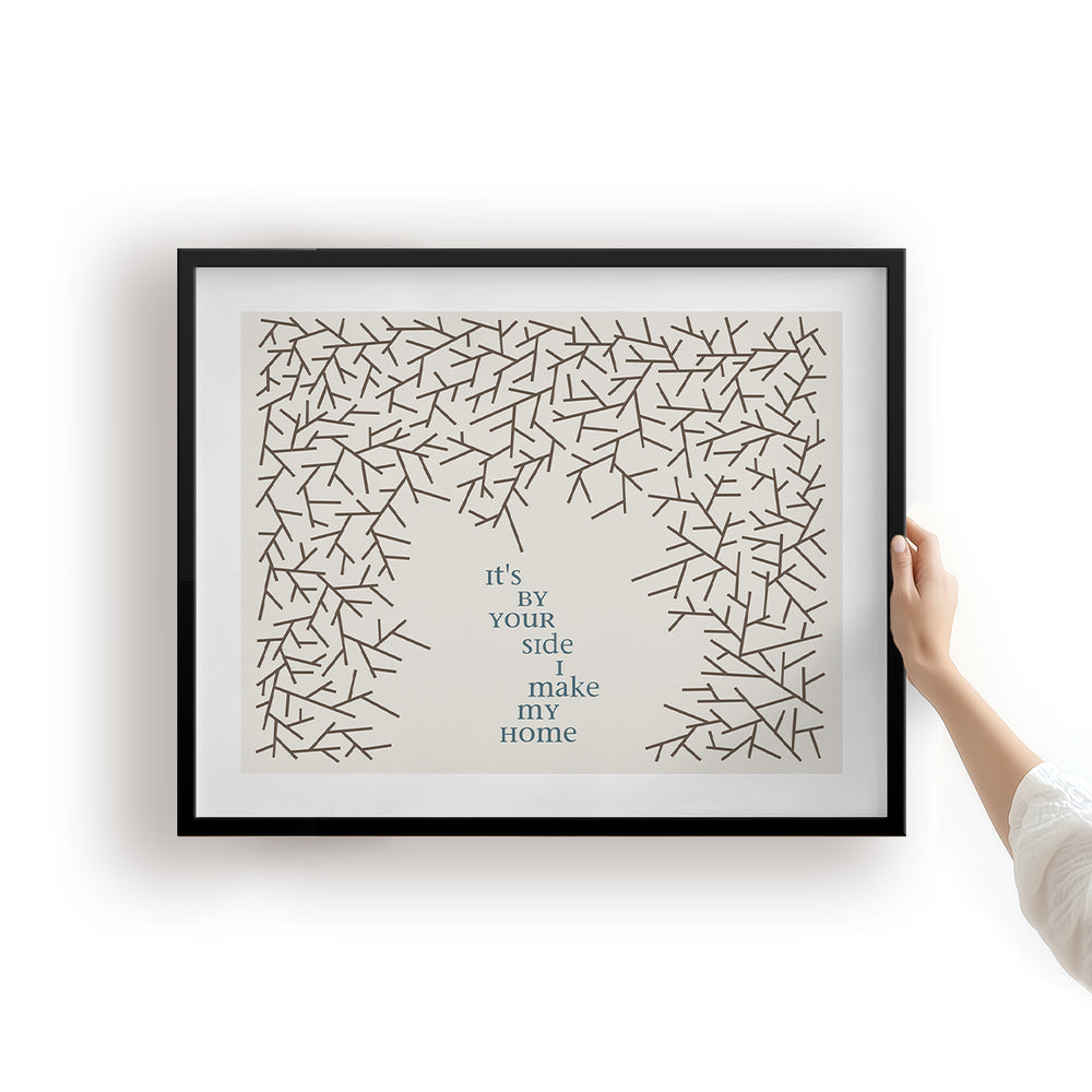 Loving Wings | Dave Matthews Band- Song Lyrics Art Print