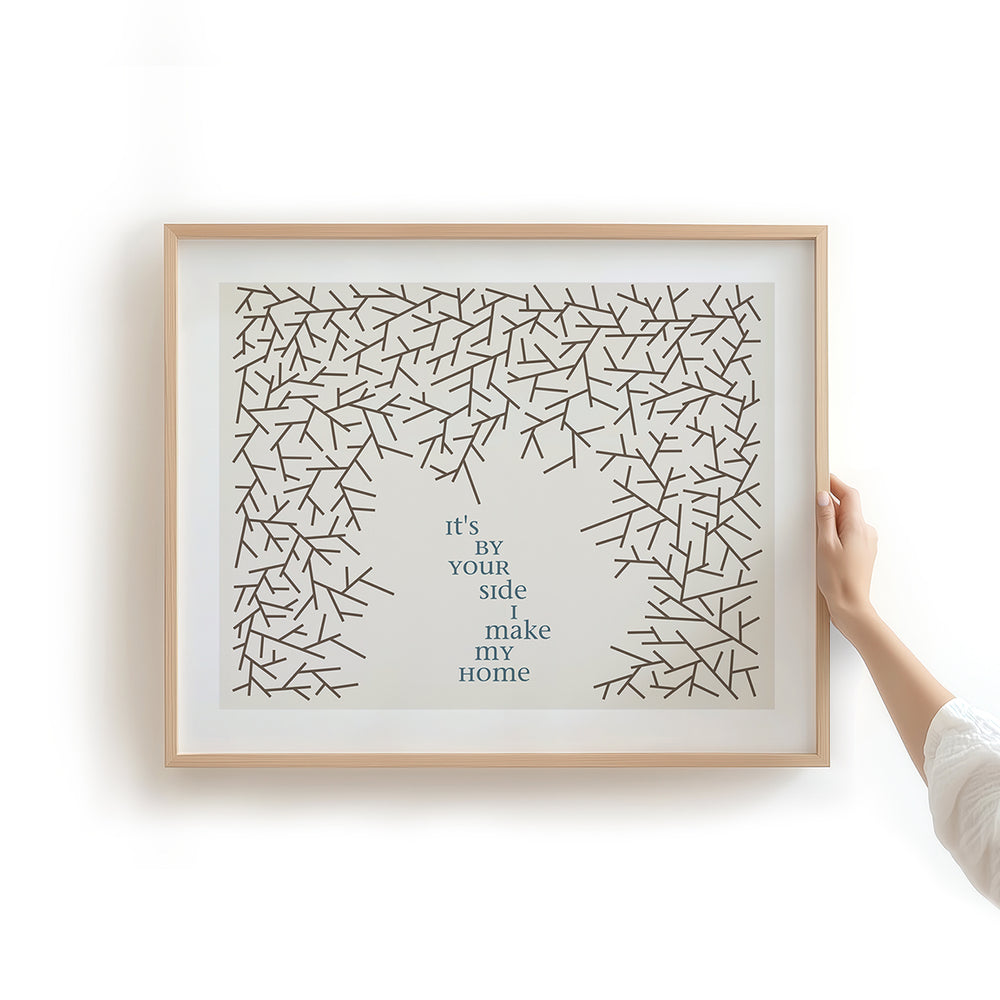 Loving Wings | Dave Matthews Band- Song Lyrics Art Print