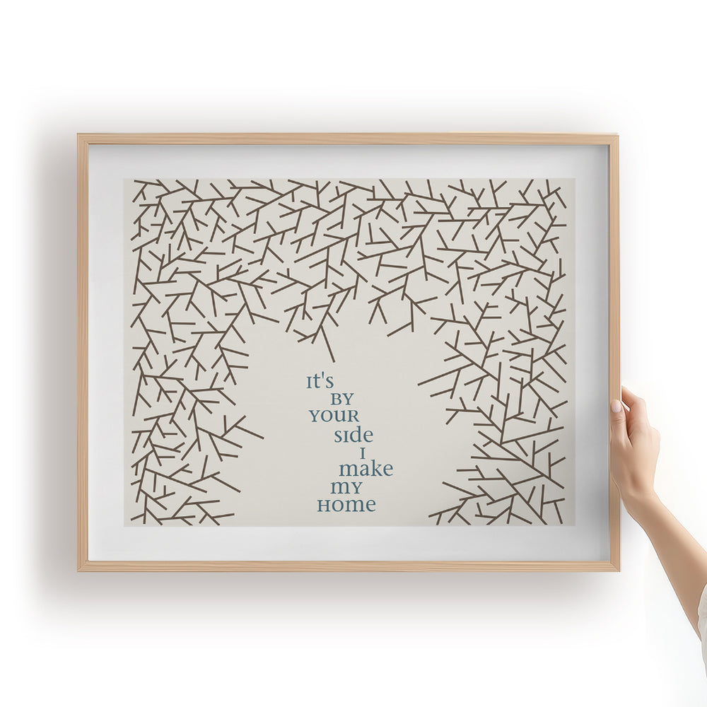 Loving Wings | Dave Matthews Band- Song Lyrics Art Print