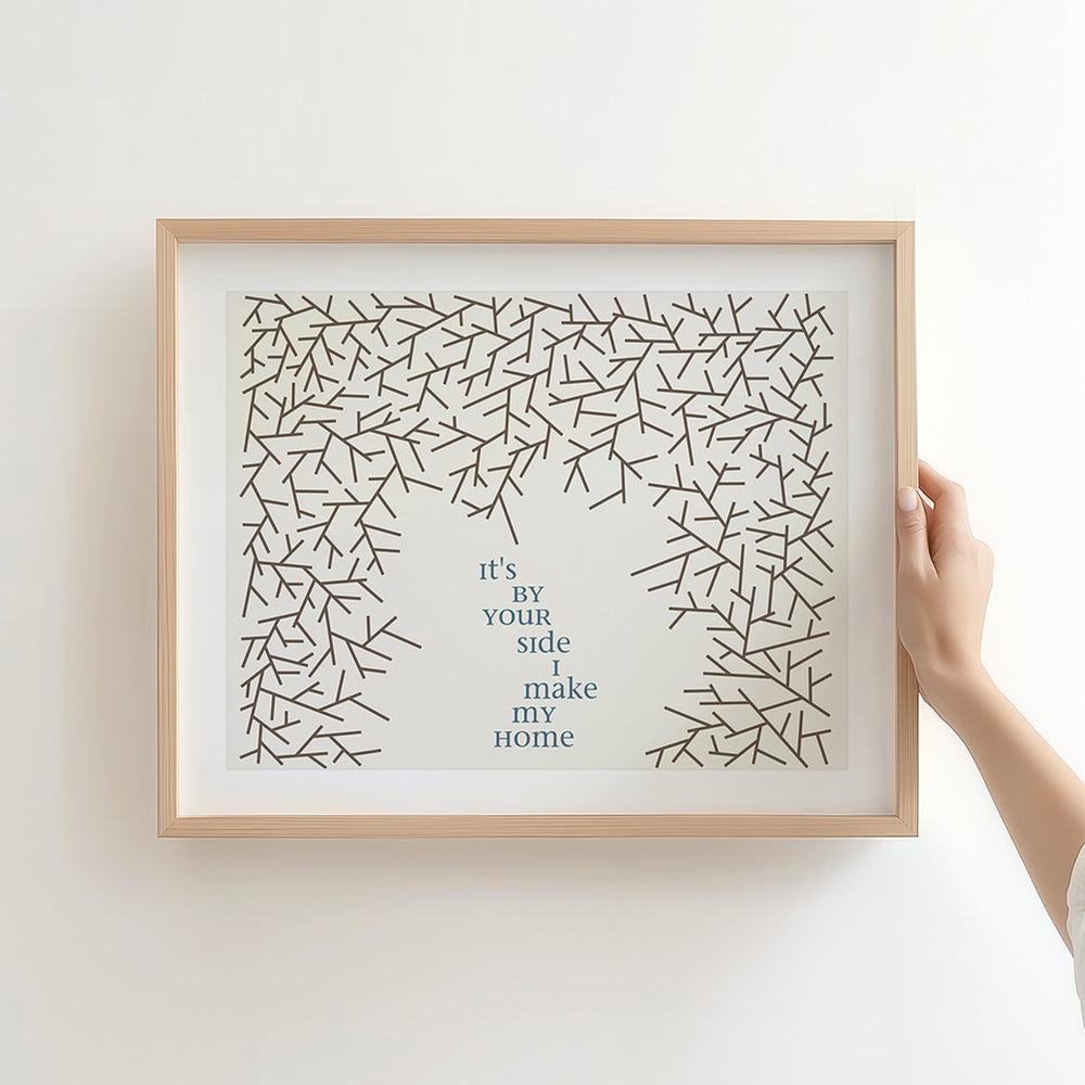 Loving Wings | Dave Matthews Band- Song Lyrics Art Print