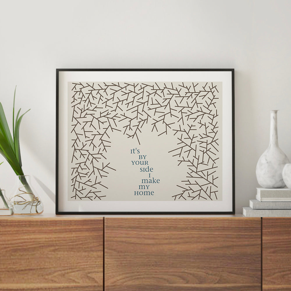 Loving Wings | Dave Matthews Band- Song Lyrics Art Print