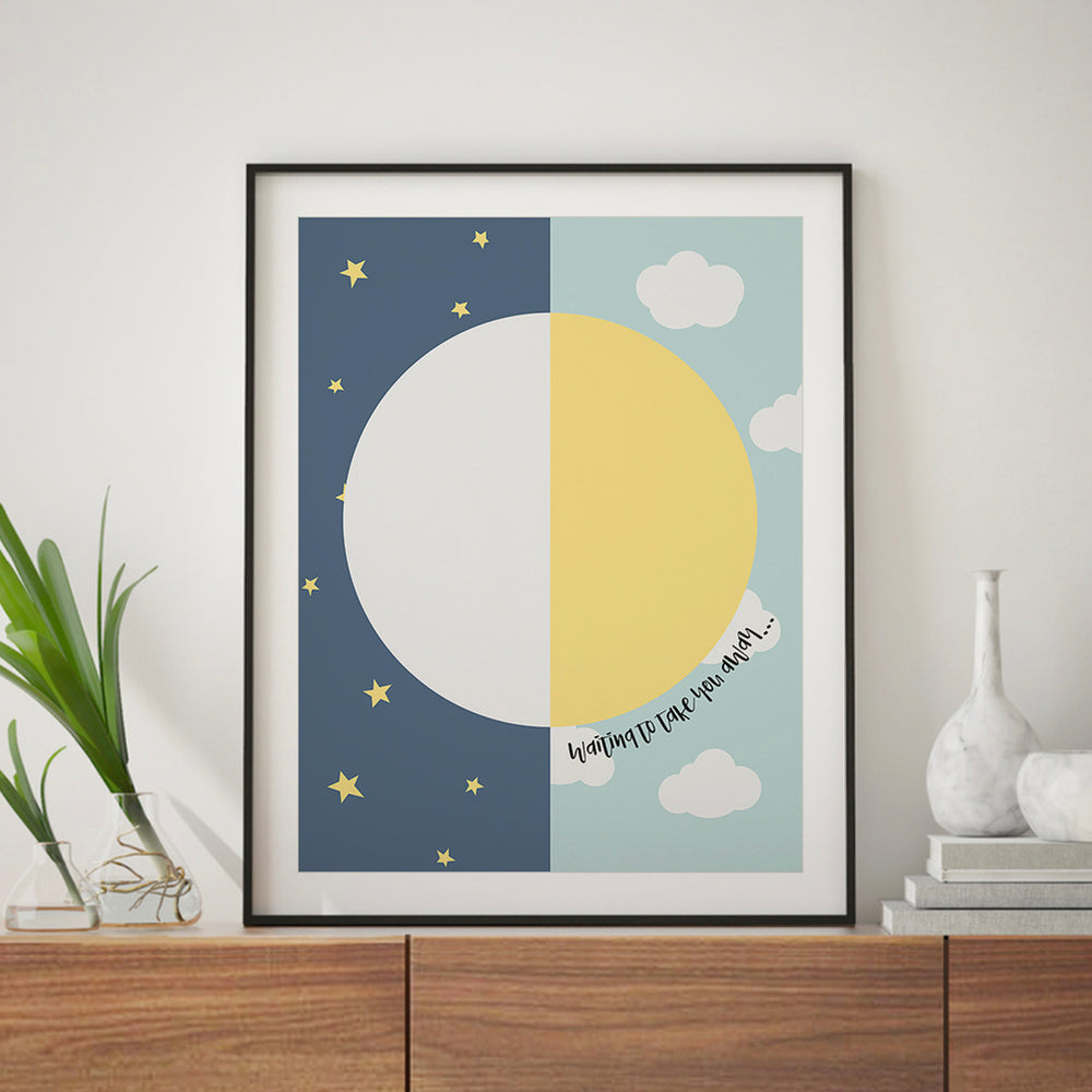 Lucy In The Sky With Diamonds | The Beatles - Song Lyrics Art Print