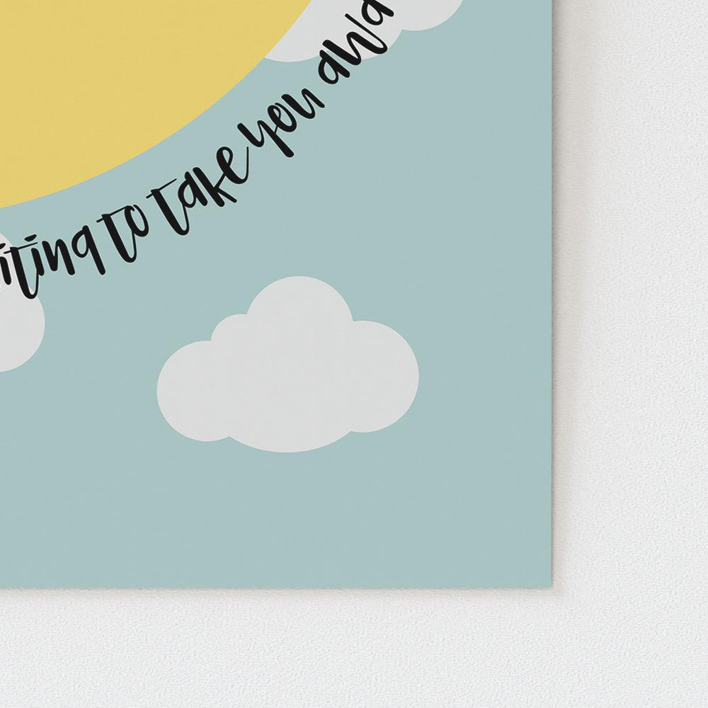 Lucy In The Sky With Diamonds | The Beatles - Song Lyrics Art Print