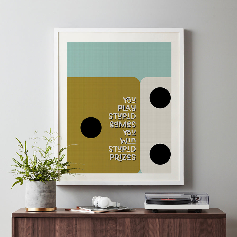 Miss Americana & The Heartbreak Prince | Taylor Swift - Song Lyrics Art Print