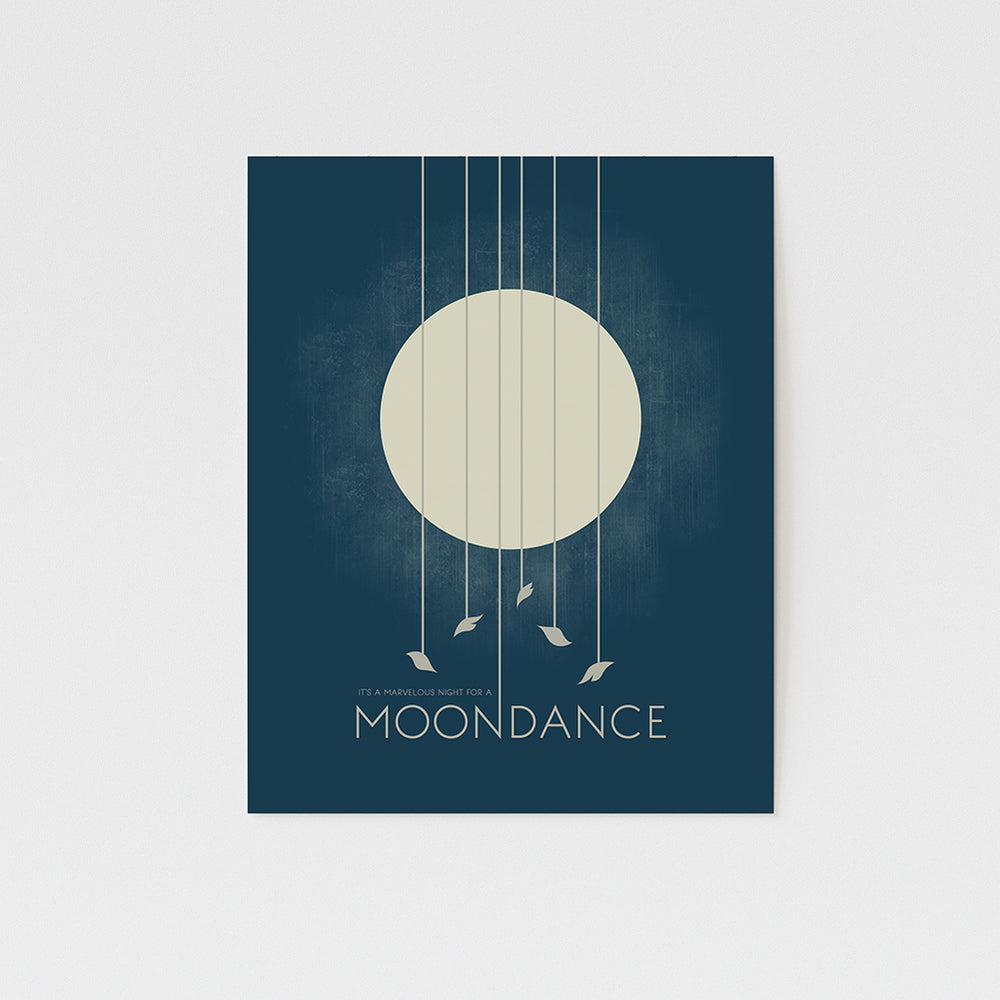 It's a marvelous night for a moondance