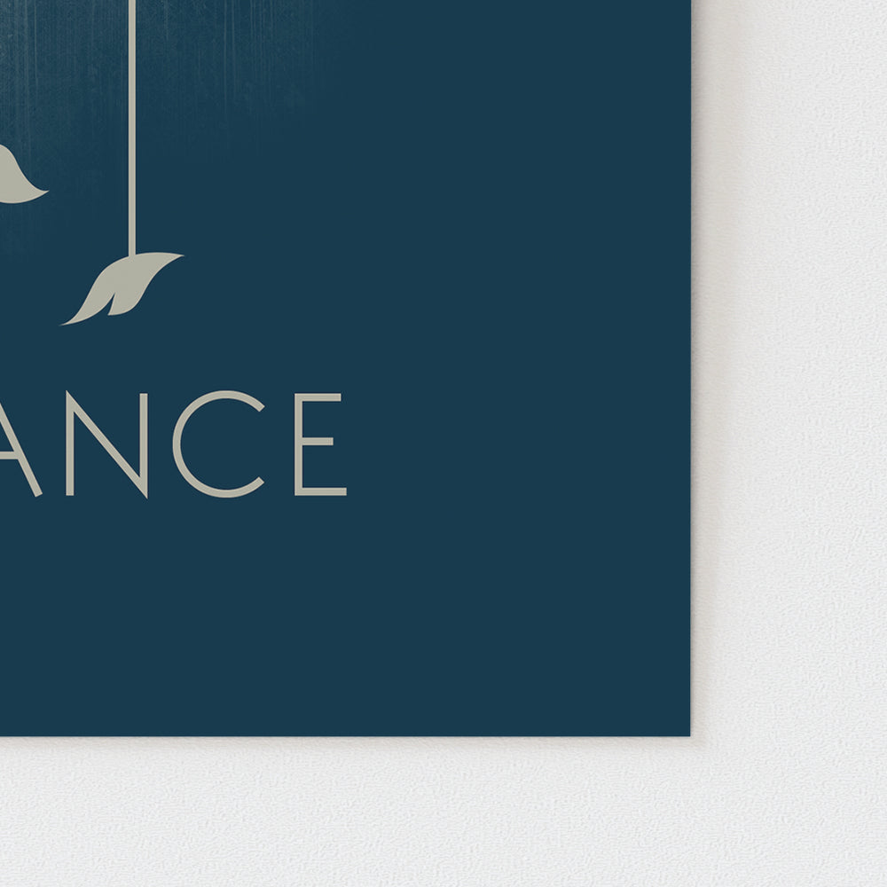 Moondance | Van Morrison song lyric wall art music poster