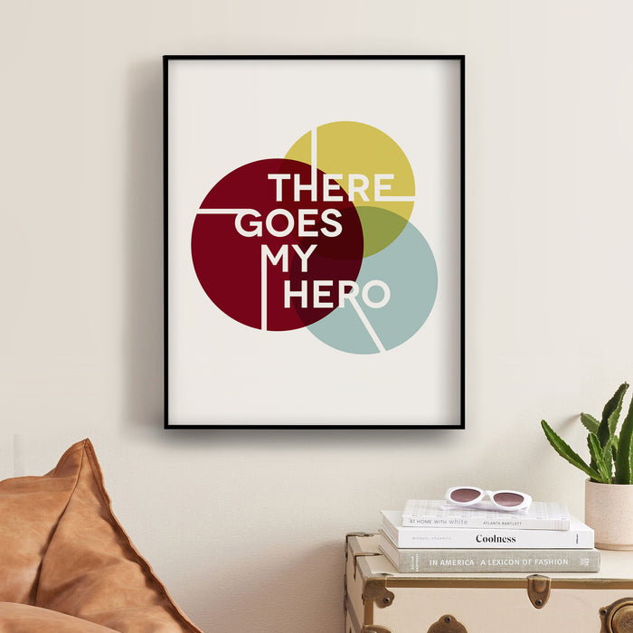 Foo Fighters song lyric art prints