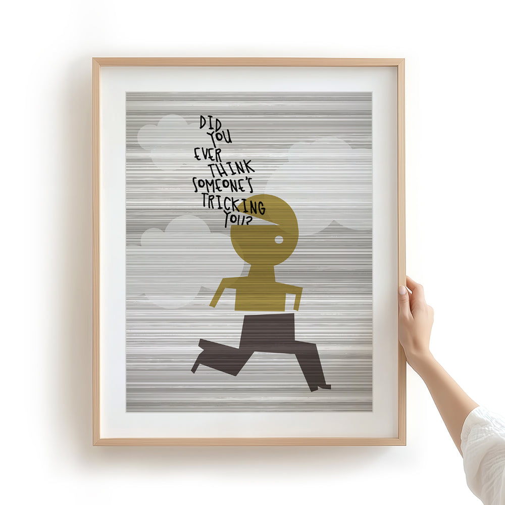 Non Dairy Creamer | Third Eye Blind song lyric wall art music poster