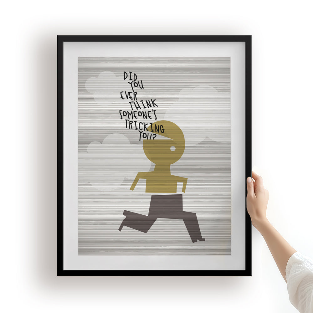 Non Dairy Creamer | Third Eye Blind song lyric wall art music poster