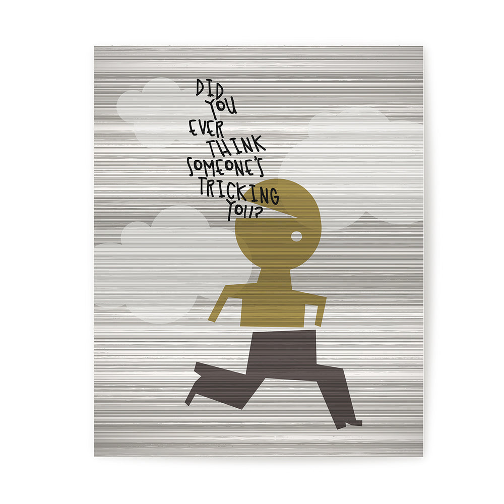 Non Dairy Creamer | Third Eye Blind song lyric wall art music poster