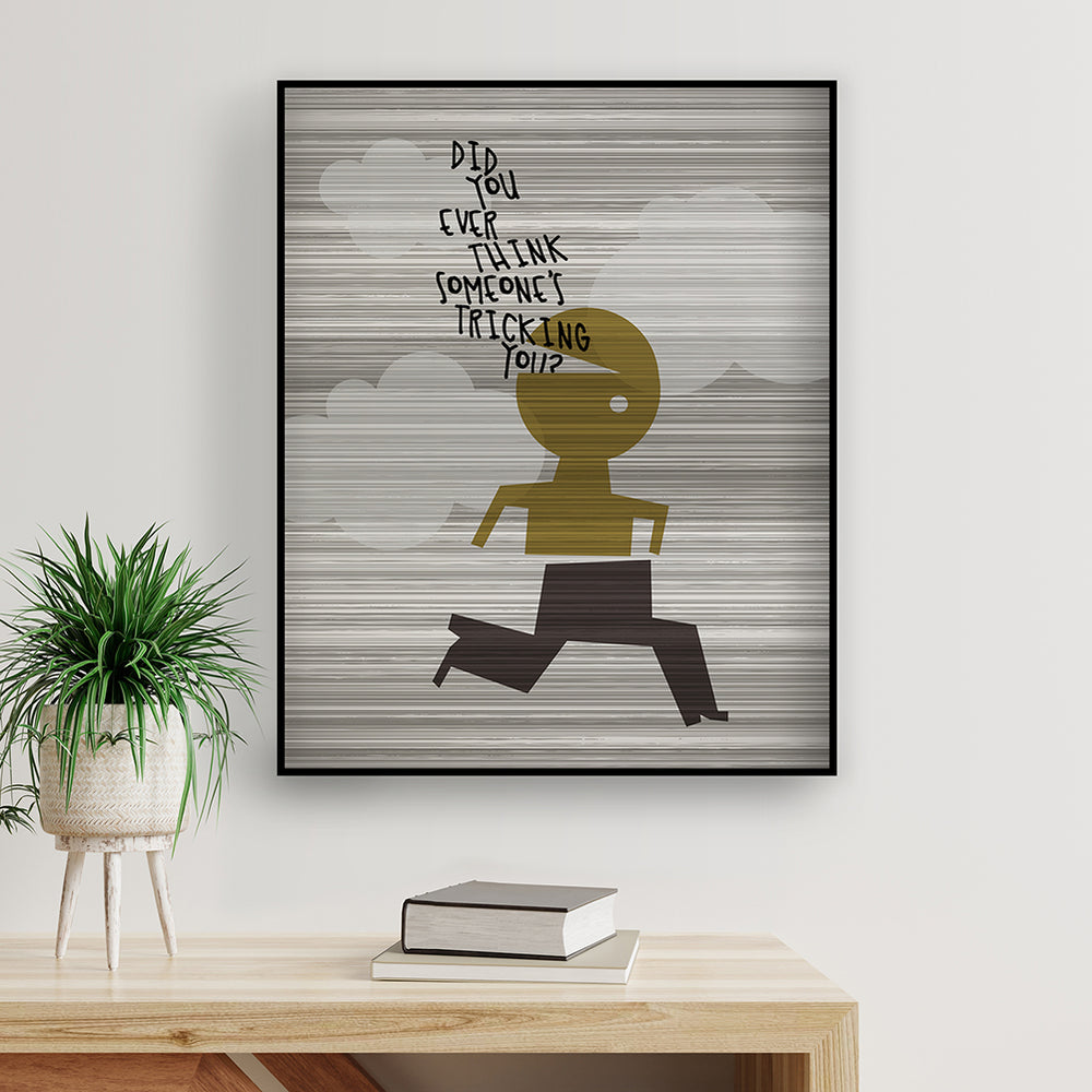 Non Dairy Creamer | Third Eye Blind song lyric wall art music poster