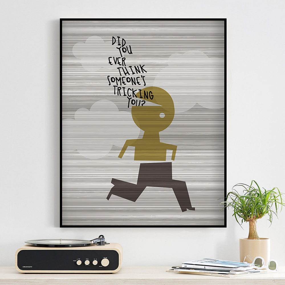 Non Dairy Creamer | Third Eye Blind song lyric wall art music poster