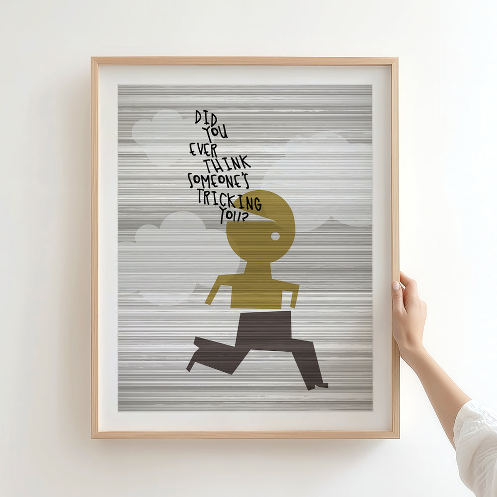 Non Dairy Creamer | Third Eye Blind song lyric wall art music poster