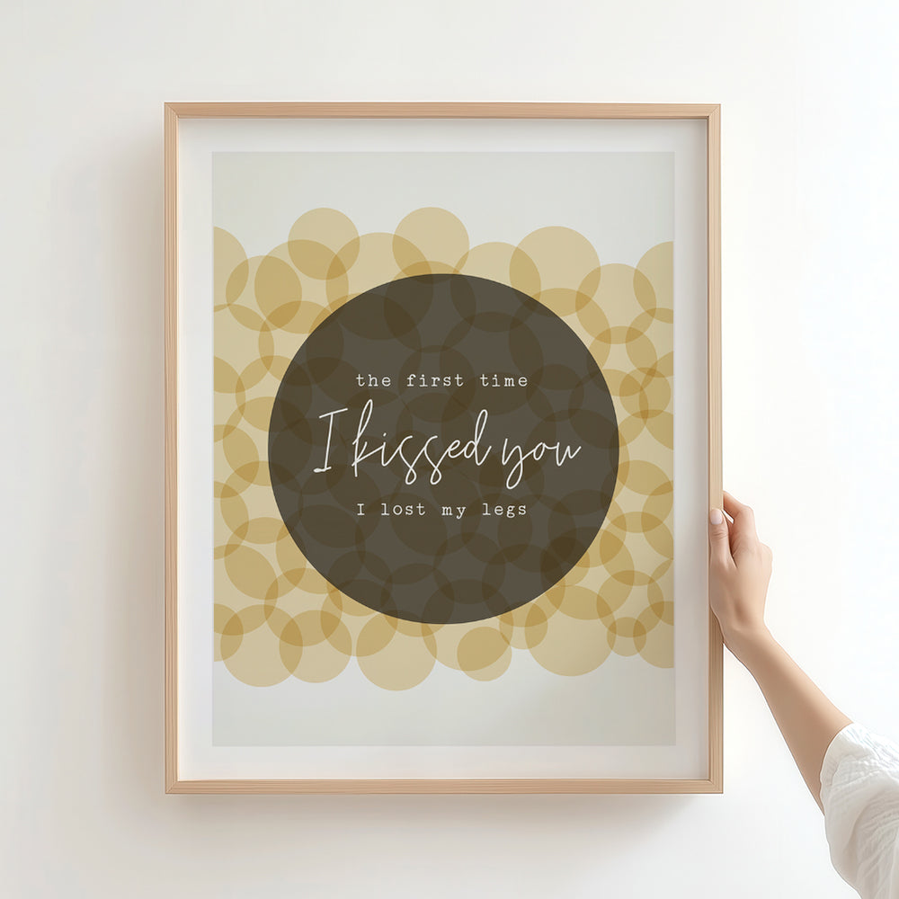 Old Dirt Hill | Dave Matthews Band- Song Lyrics Art Print
