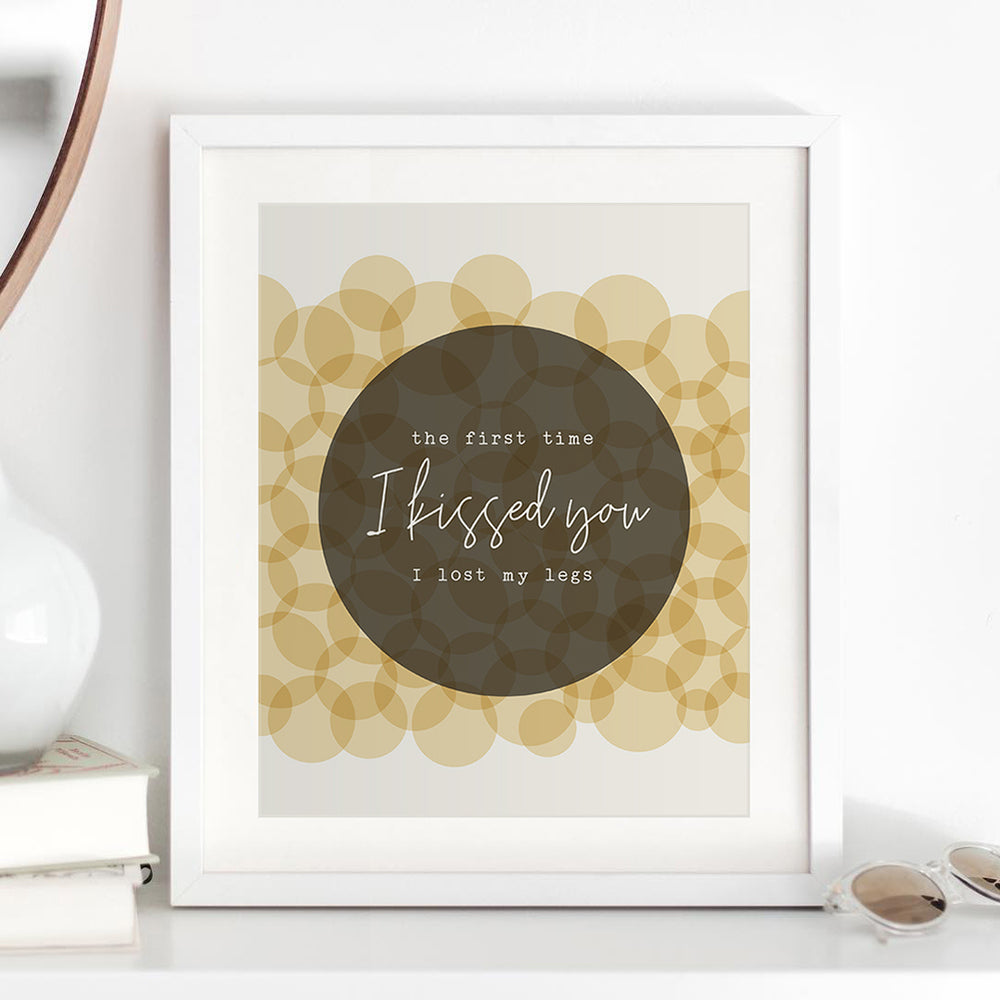 Old Dirt Hill | Dave Matthews Band- Song Lyrics Art Print
