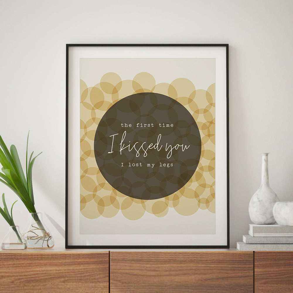 Old Dirt Hill | Dave Matthews Band- Song Lyrics Art Print