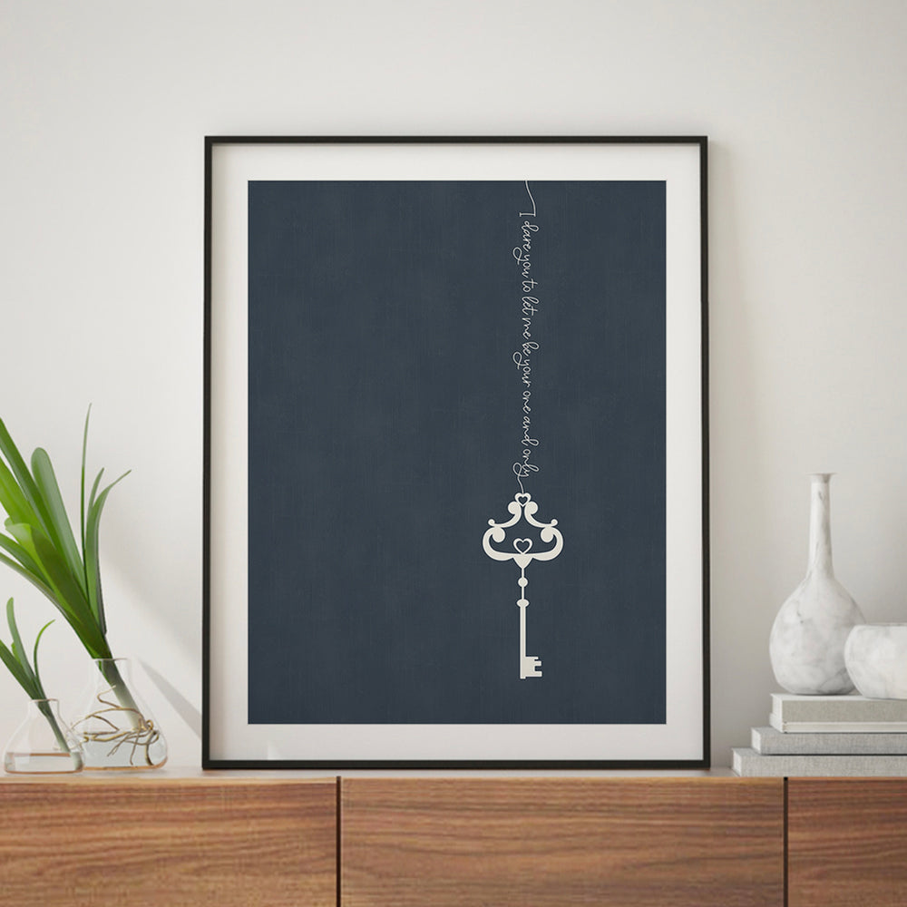 One And Only | Adele - Song Lyrics Art Print