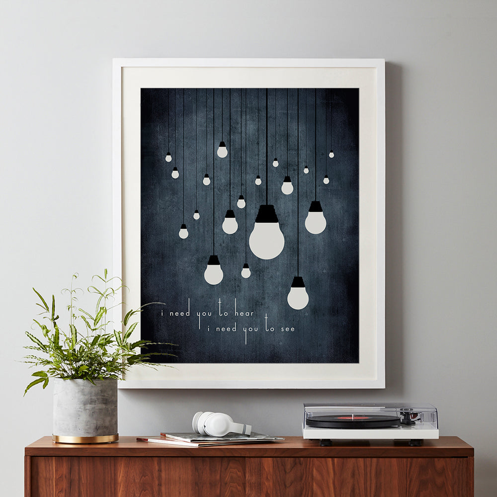 Pardon Me | Incubus- Song Lyrics Art Print
