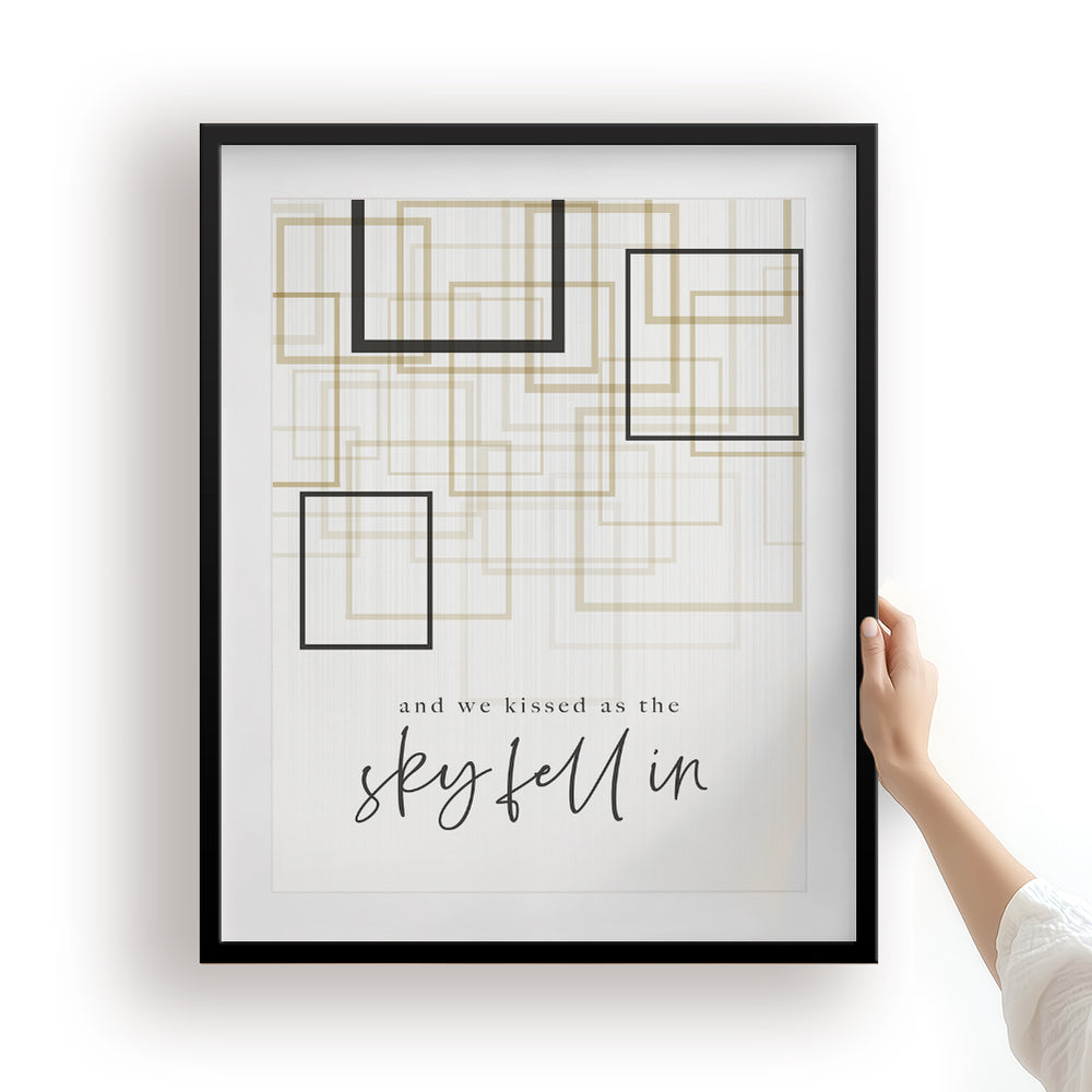 Pictures Of You | The Cure - Song Lyrics Art Print