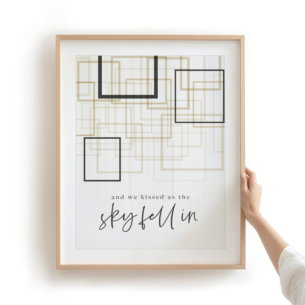 Pictures Of You | The Cure - Song Lyrics Art Print