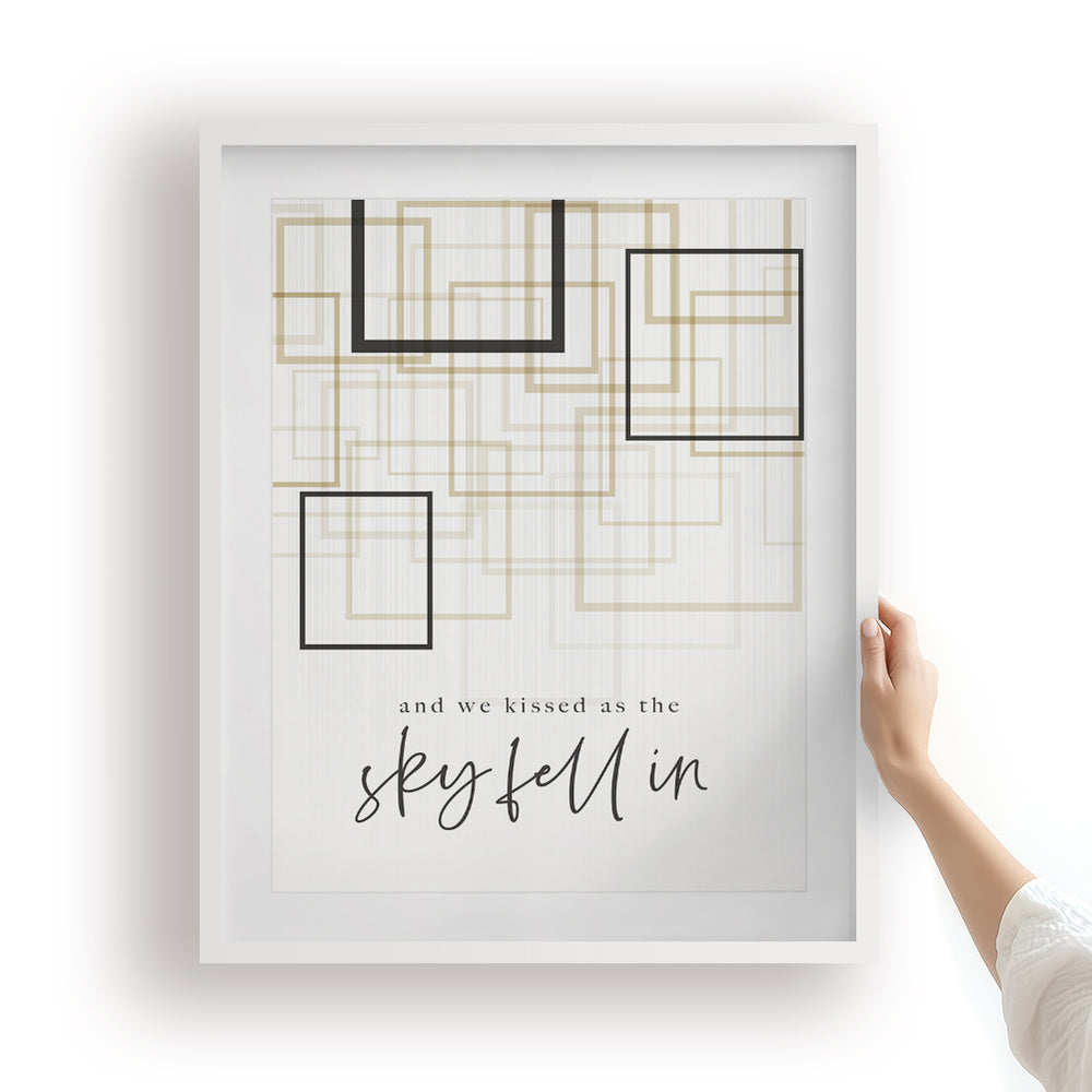 Pictures Of You | The Cure - Song Lyrics Art Print