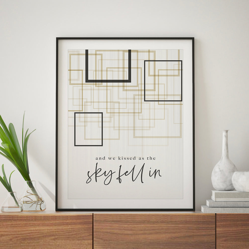 Pictures Of You | The Cure - Song Lyrics Art Print